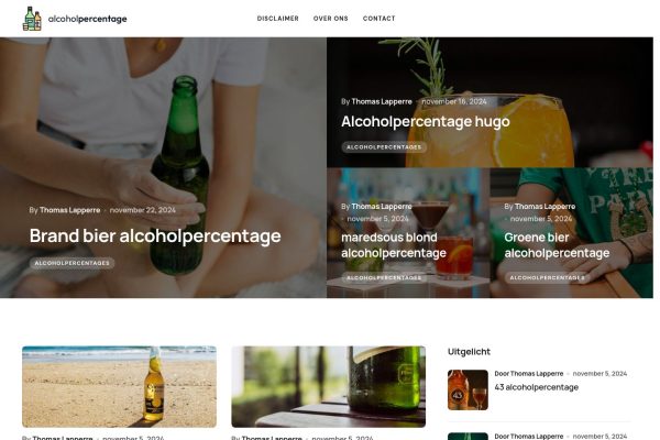 alcoholpercentage.nl - Sponsored content (excl. content)