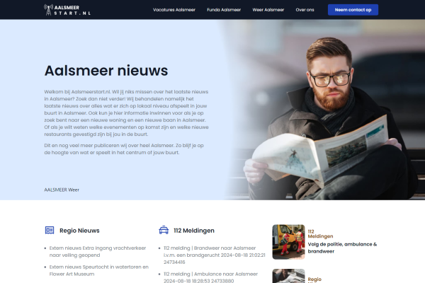 aalsmeerstart.nl - Sponsored content (excl. content)