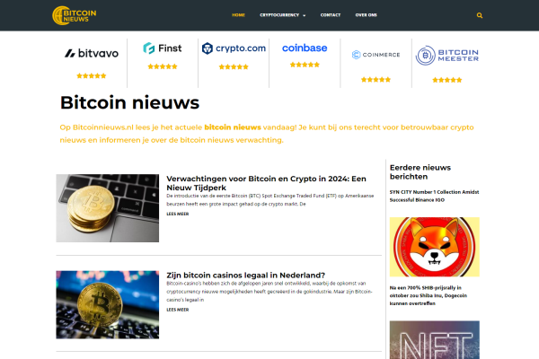 bitcoinnieuws.nl - Sponsored content (excl. content)