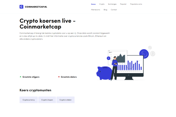 coinmarketcap.nl - Sponsored content (excl. content)