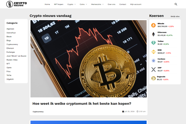 cryptonieuws.nl - Sponsored content (excl. content)