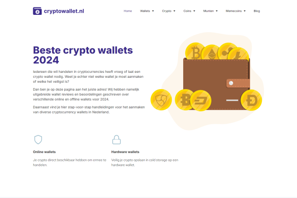 cryptowallet.nl - Sponsored content (excl. content)