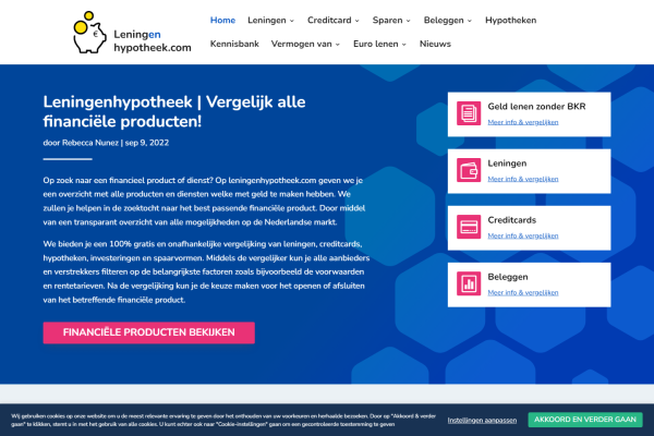 leningenhypotheek.com - Sponsored content (incl. content)