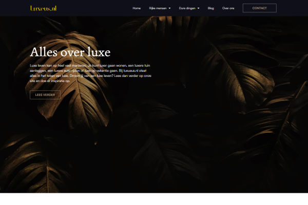 luxueus.nl - Sponsored content (incl. content)