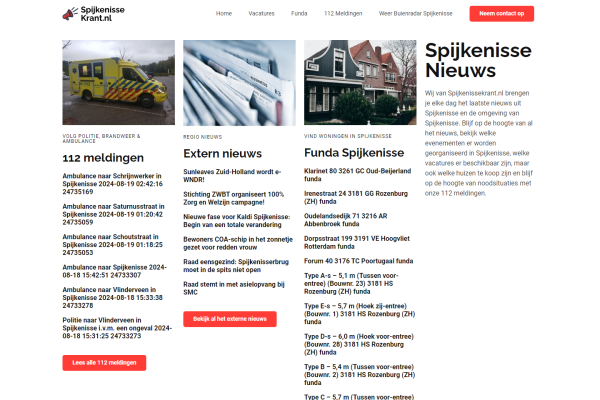 spijkenissekrant.nl - Sponsored content (excl. content)