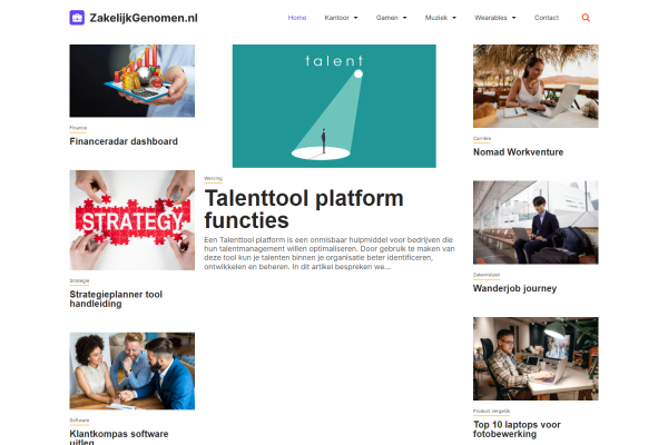 zakelijkgenomen.nl - Sponsored content (incl. content)