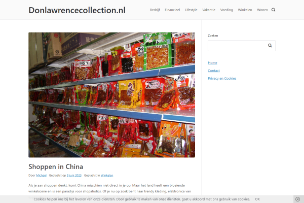donlawrencecollection.nl - Sponsored content (incl. content)