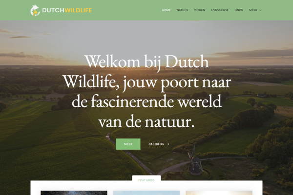 dutch-wildlife.nl - Sponsored content (incl. content)