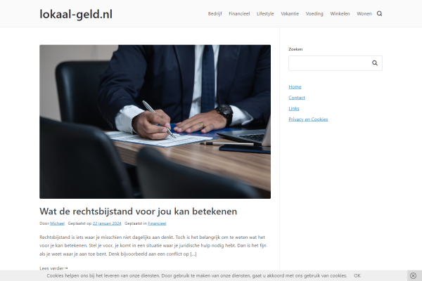 lokaal-geld.nl - Sponsored content (incl. content)