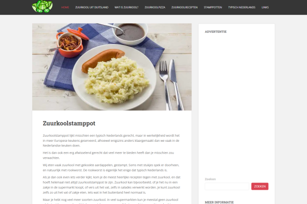 zuurkoolstamppot.nl - Sponsored content (excl. content)