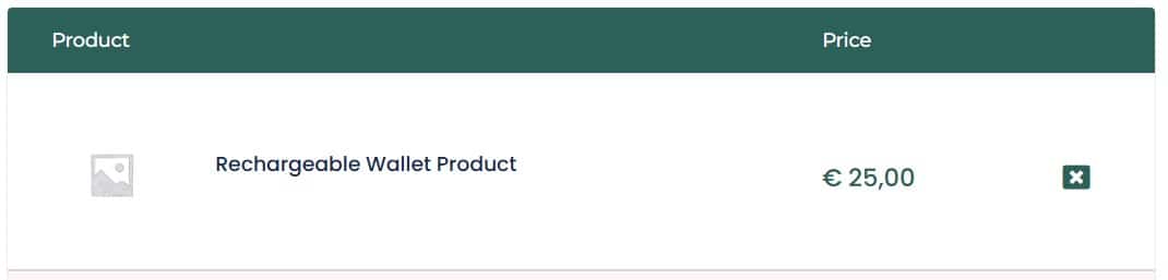 Order Wallet Balance